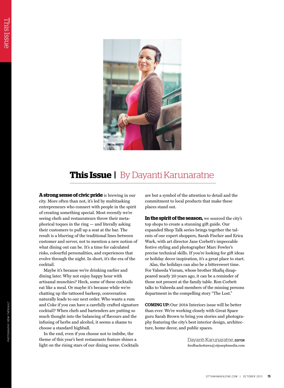 Ottawa Magazine Preview Pages