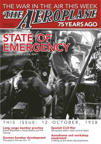 Aeroplane Weekly - The War in the Air 75 years ago issue *4 State of Emergency