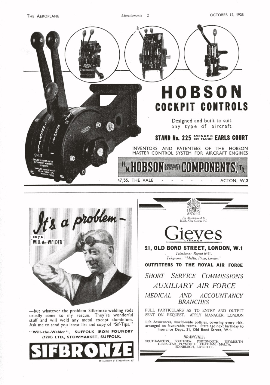 Aeroplane Weekly - The War in the Air 75 years ago Preview Pages