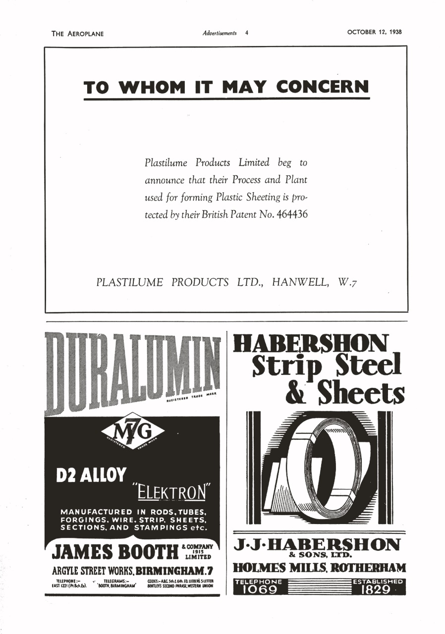 Aeroplane Weekly - The War in the Air 75 years ago Preview Pages