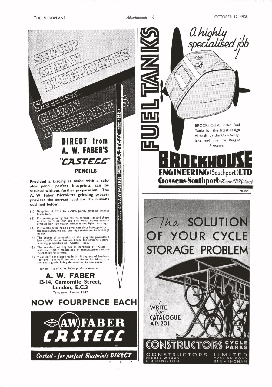 Aeroplane Weekly - The War in the Air 75 years ago Preview Pages