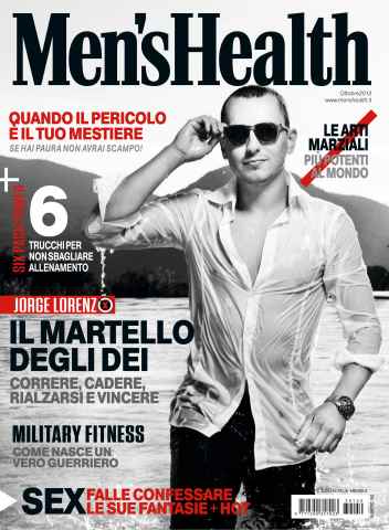Men's Health Italia issue Men's Health ottobre 2013