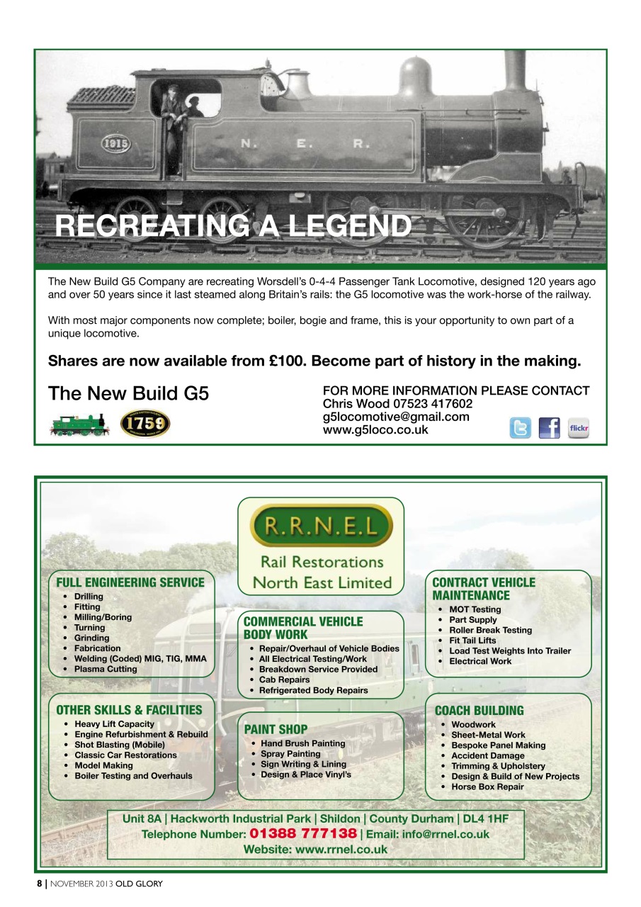 Old Glory Magazine Preview Pages