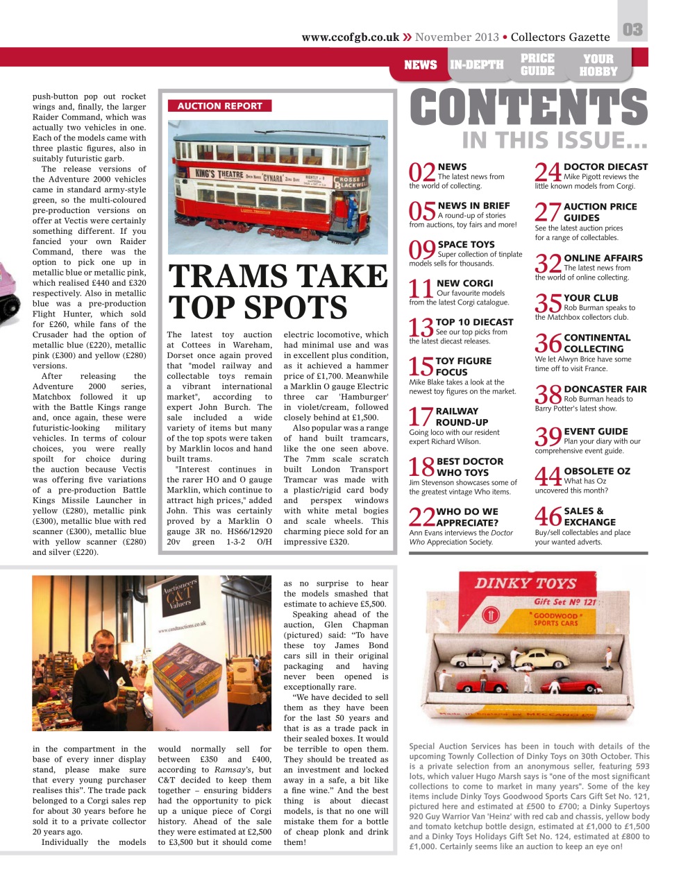 Collectors Gazette Preview Pages