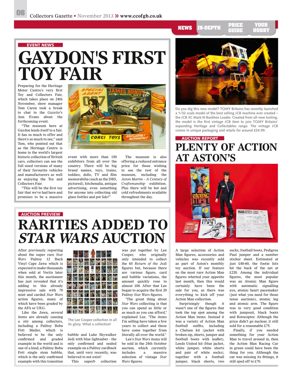 Collectors Gazette Preview Pages
