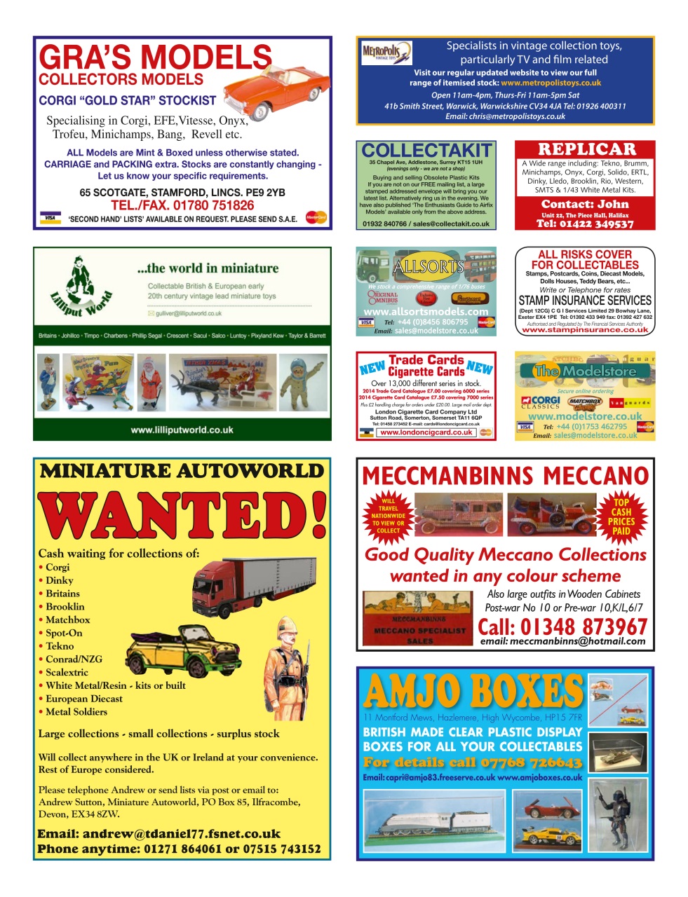 Collectors Gazette Preview Pages