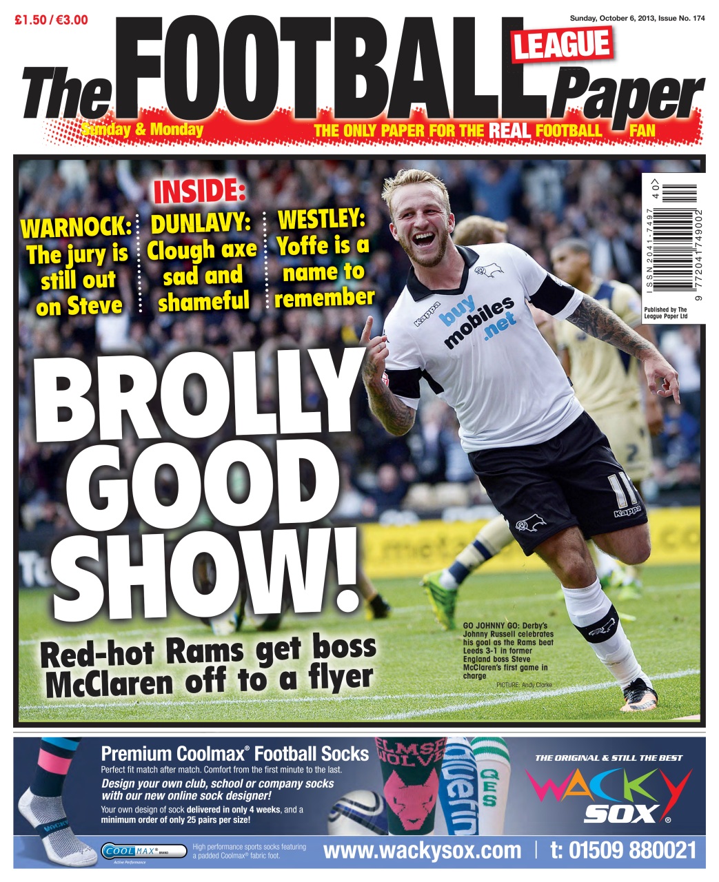 The Football League Paper Preview Pages