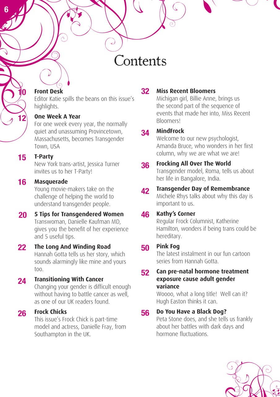 Frock Magazine Preview Pages