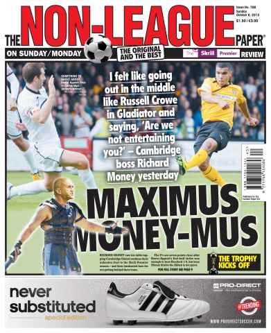 The Non-League Football Paper issue Sunday 6th October 2013
