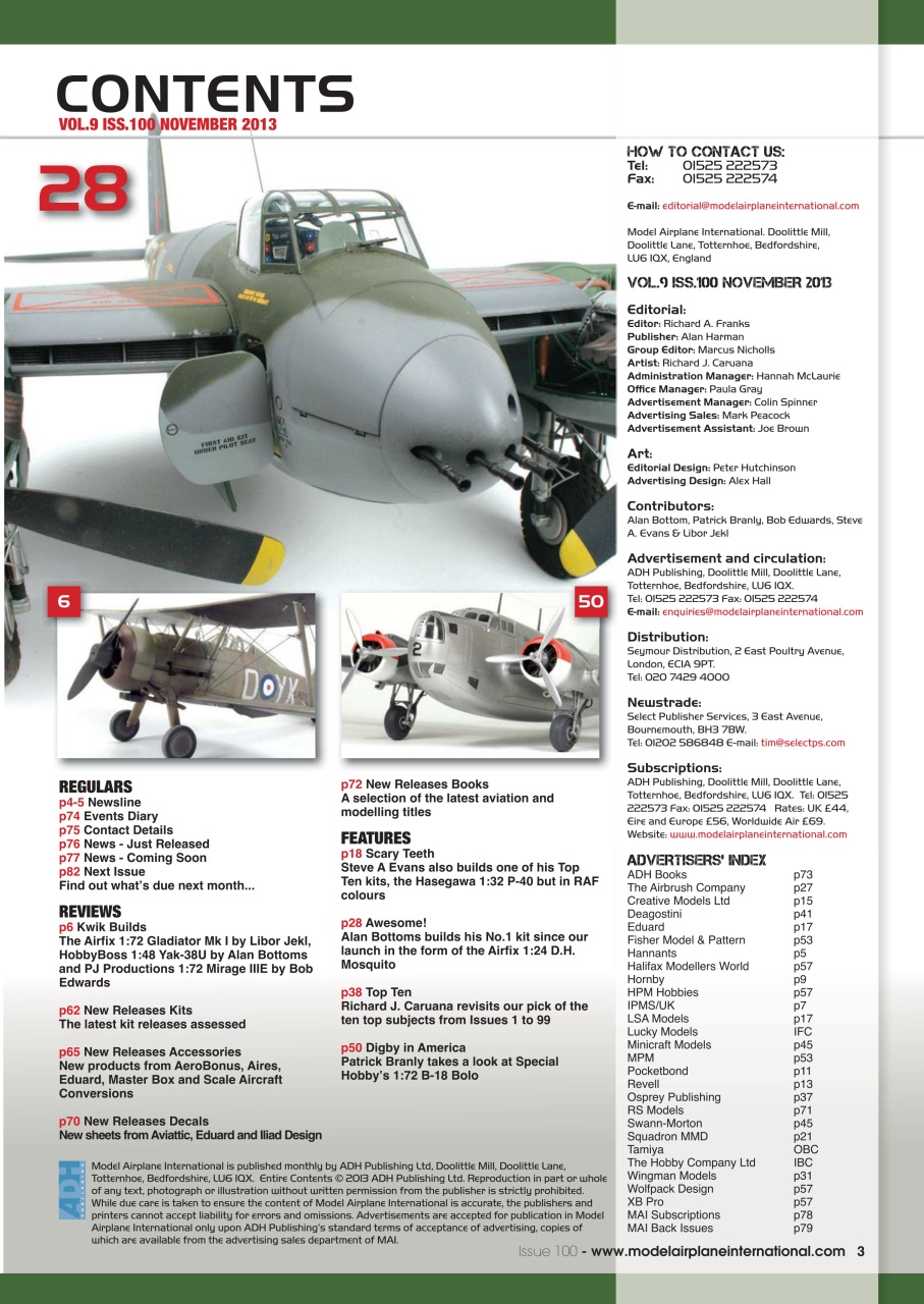 Model Airplane International Preview Pages