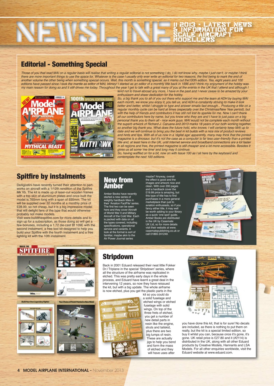 Model Airplane International Preview Pages