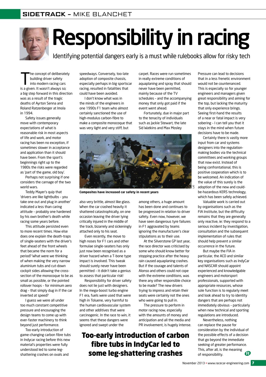 Racecar Engineering Preview Pages