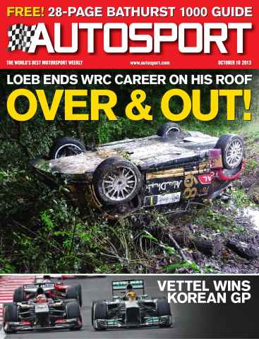 Autosport issue 10 October 2013