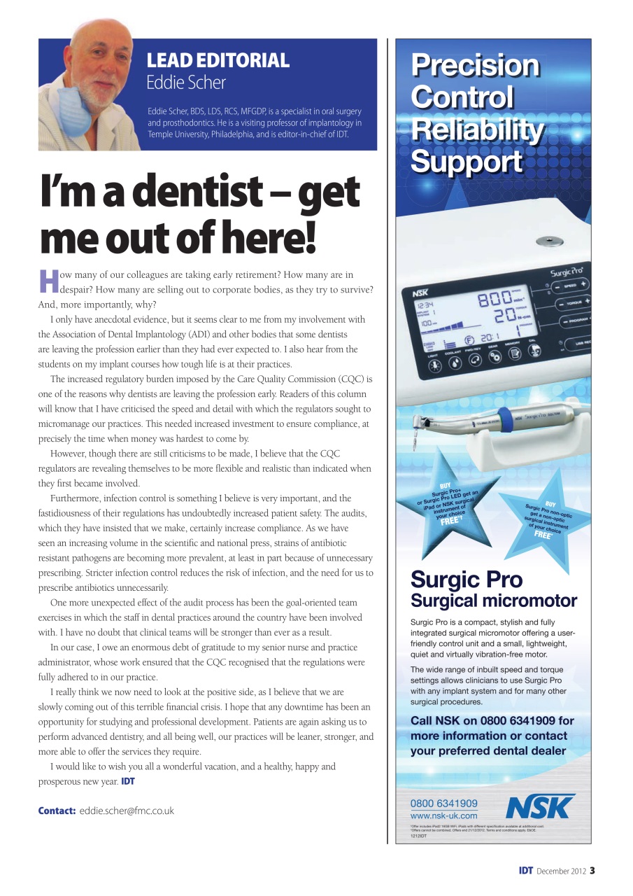 IDT – Implant Dentistry Today Preview Pages