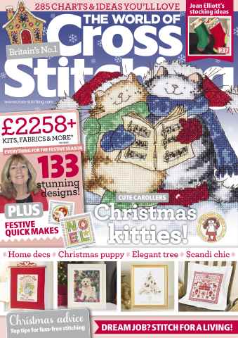 The World of Cross Stitching issue Christmas 2013
