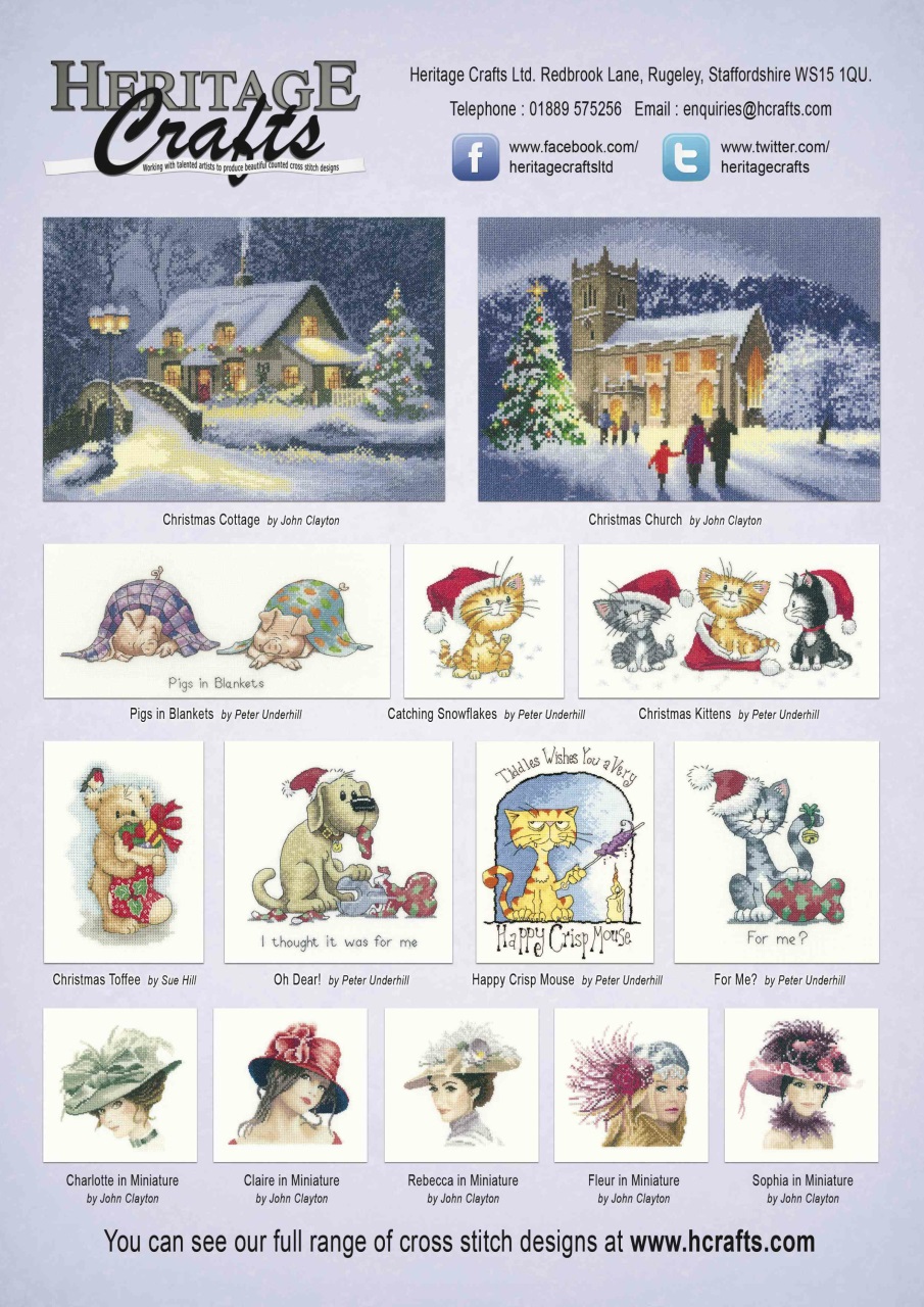 The World of Cross Stitching Preview Pages