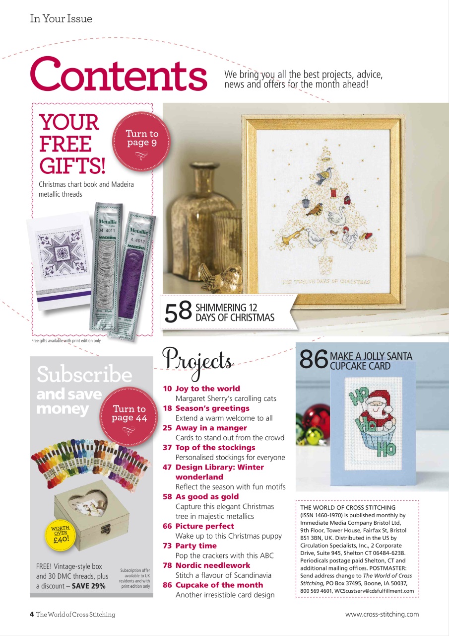 The World of Cross Stitching Preview Pages