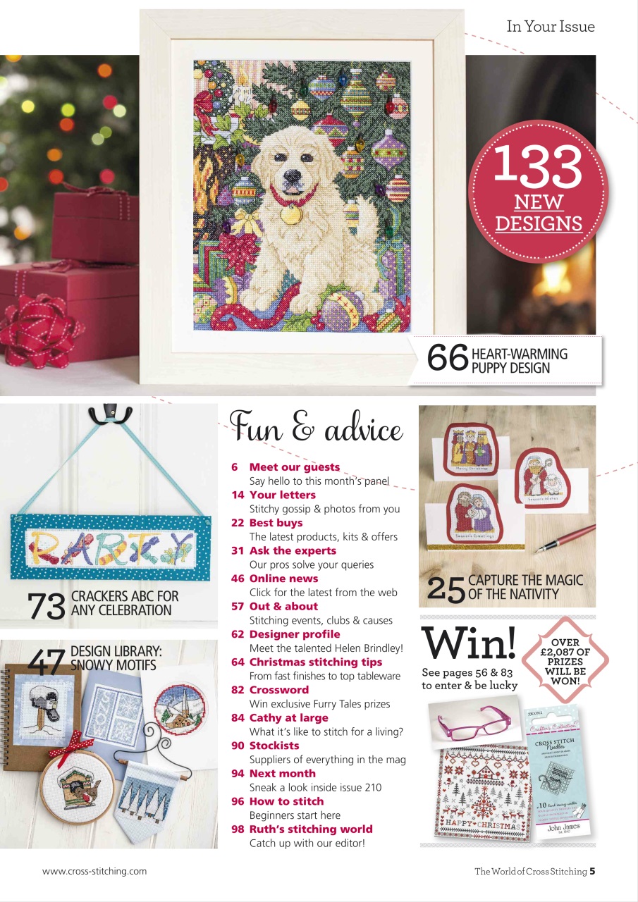 The World of Cross Stitching Preview Pages