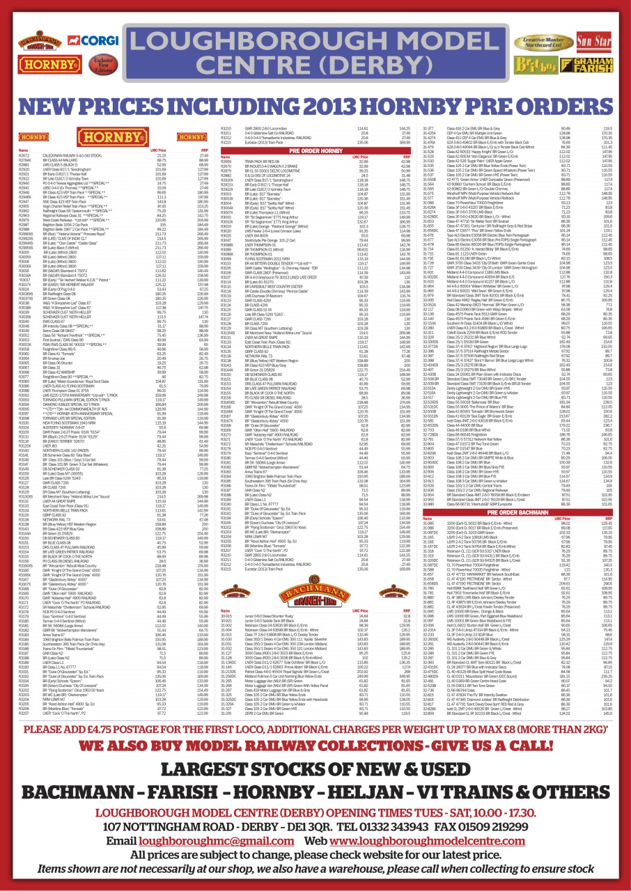 Hornby Magazine Preview Pages