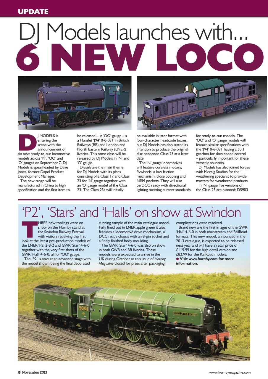 Hornby Magazine Preview Pages