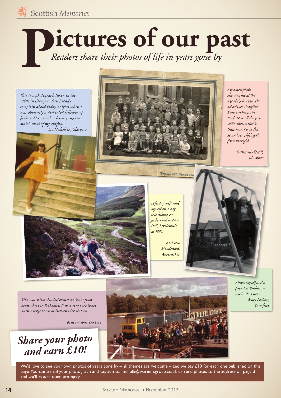 Scottish Memories Preview Pages