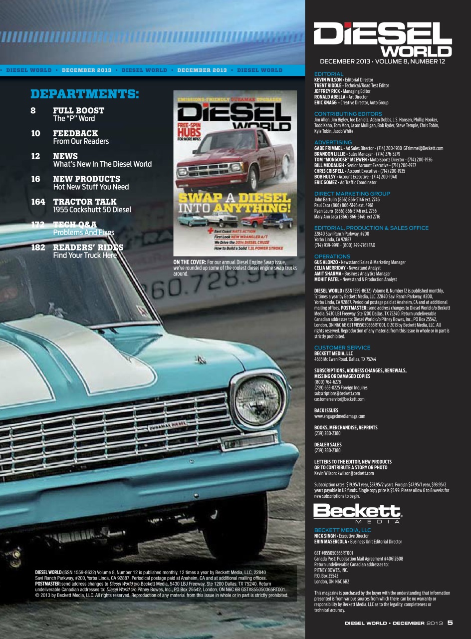 Diesel World Preview Pages