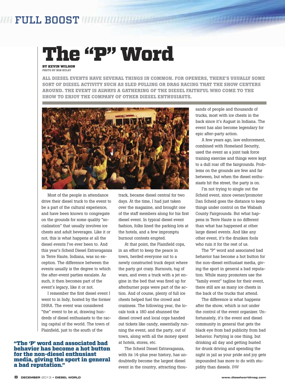 Diesel World Preview Pages