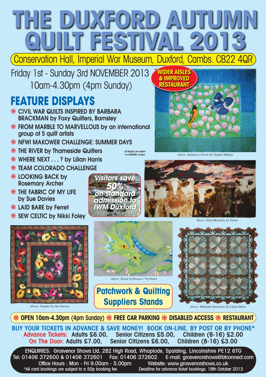 Patchwork and Quilting Preview Pages