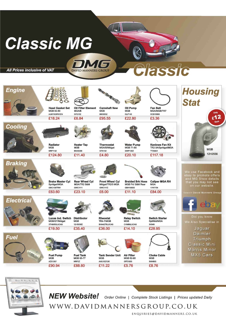 MG Enthusiast Preview Pages