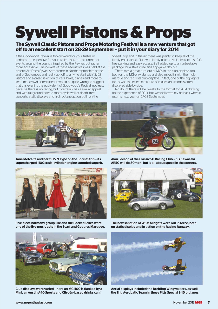 MG Enthusiast Preview Pages