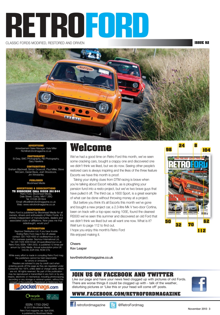 Retro Ford Preview Pages