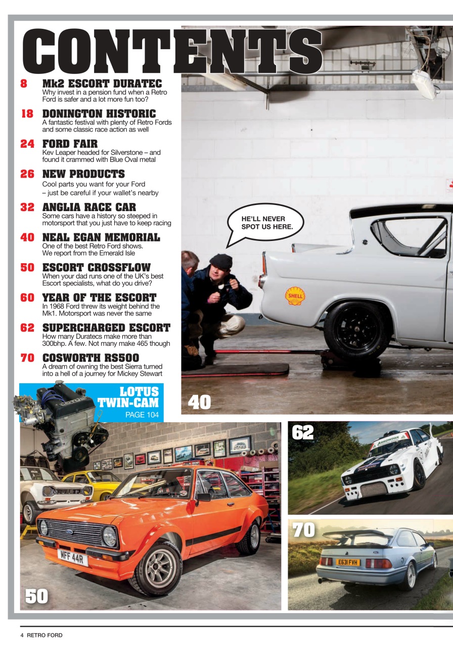 Retro Ford Preview Pages