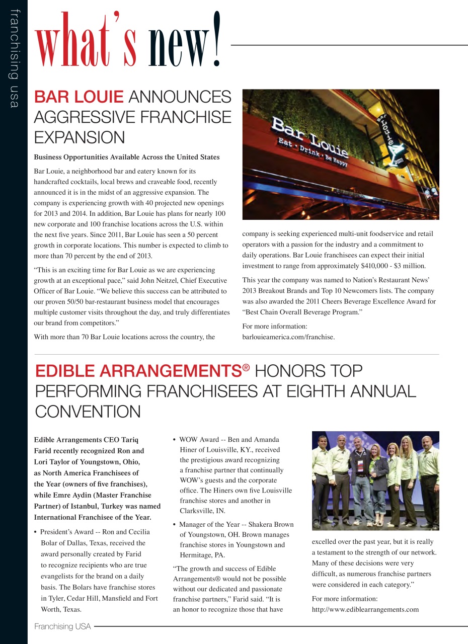 Franchising USA Preview Pages