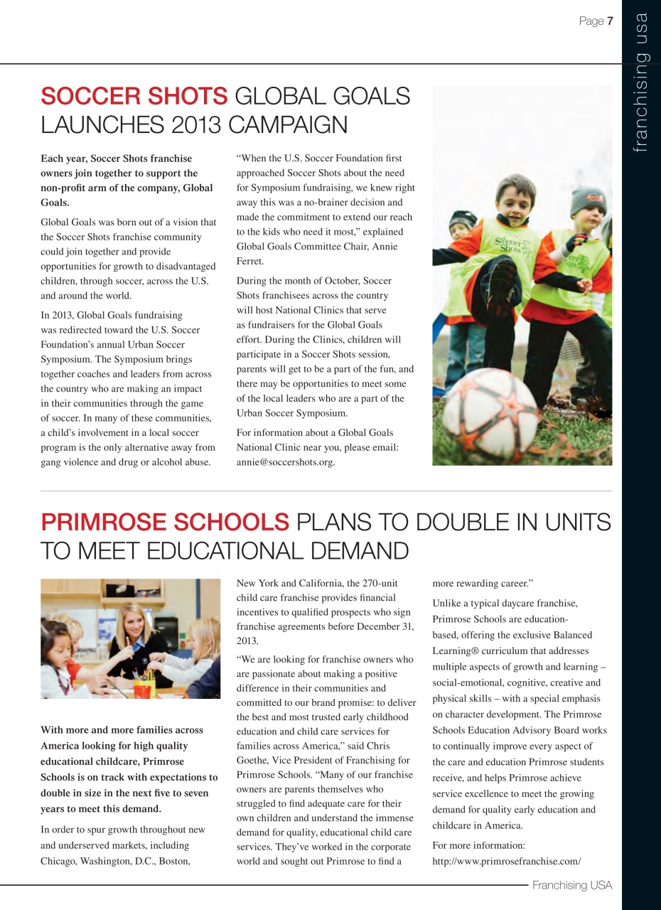 Franchising USA Preview Pages