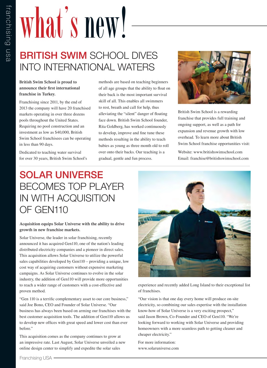 Franchising USA Preview Pages