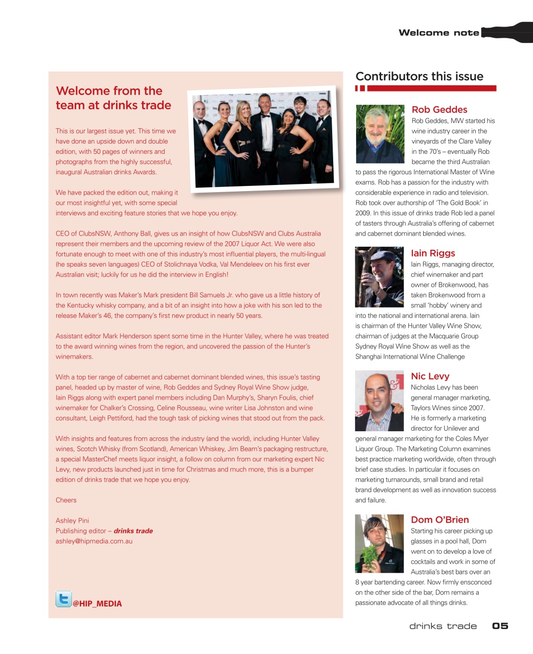 Drinks Trade Preview Pages