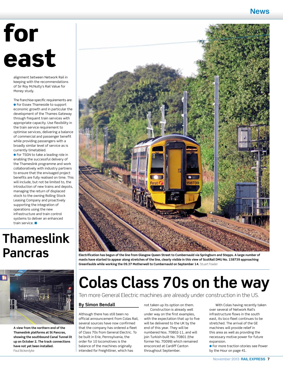 Rail Express Preview Pages