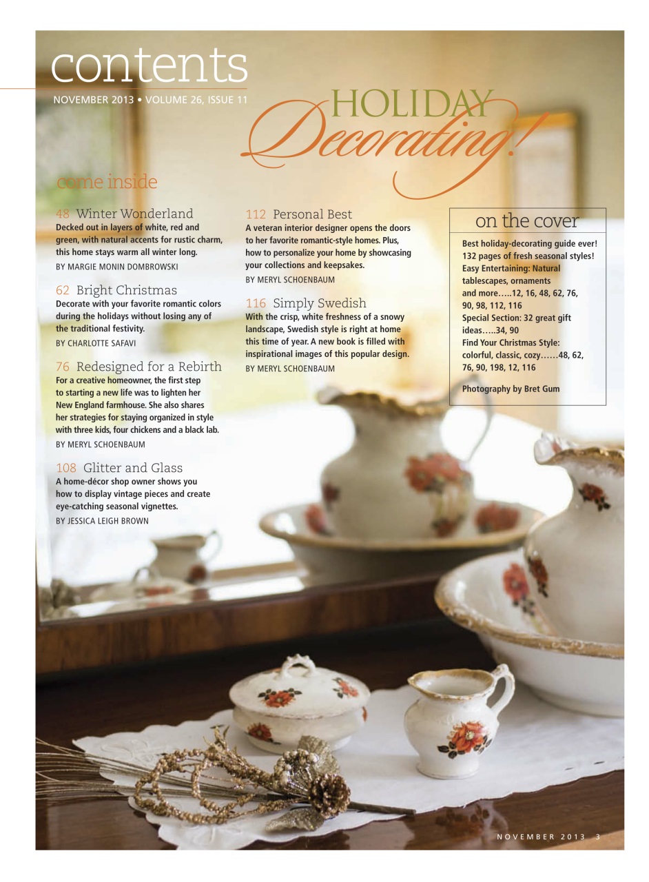 Romantic Homes Preview Pages