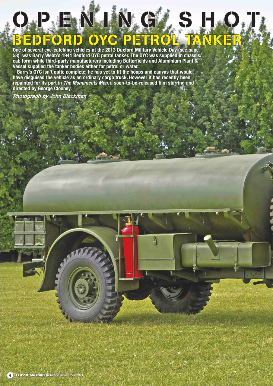 Classic Military Vehicle Preview Pages