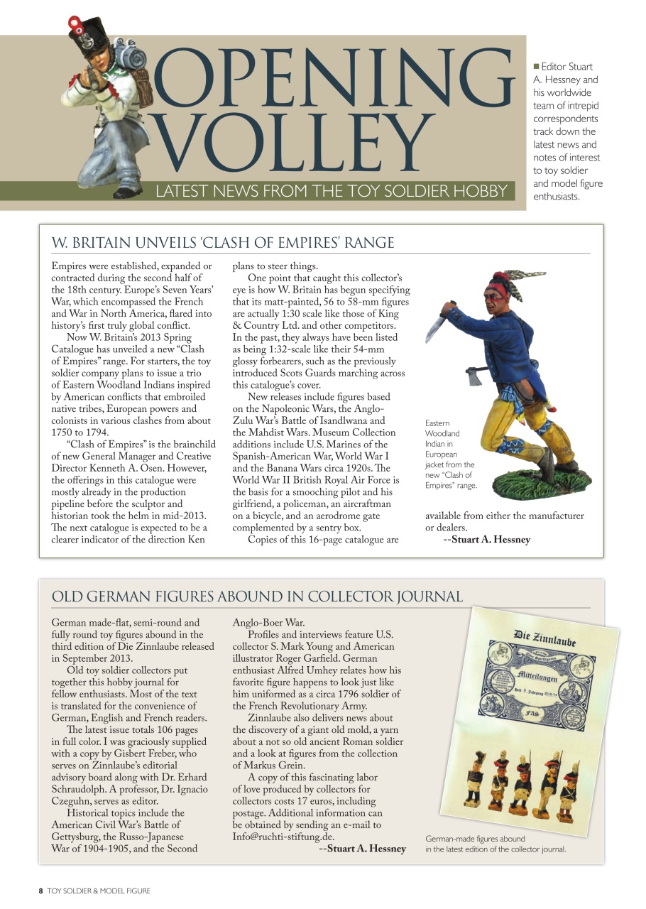 Toy Soldier & Model Figure Preview Pages