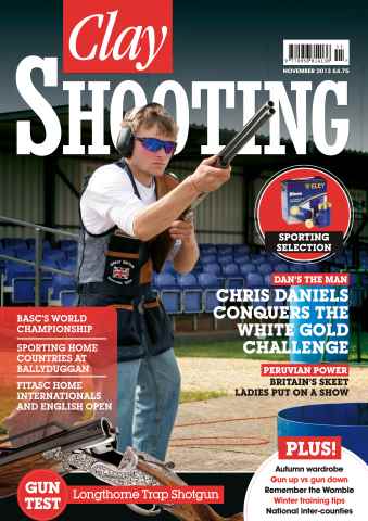 Clay Shooting issue November 2013