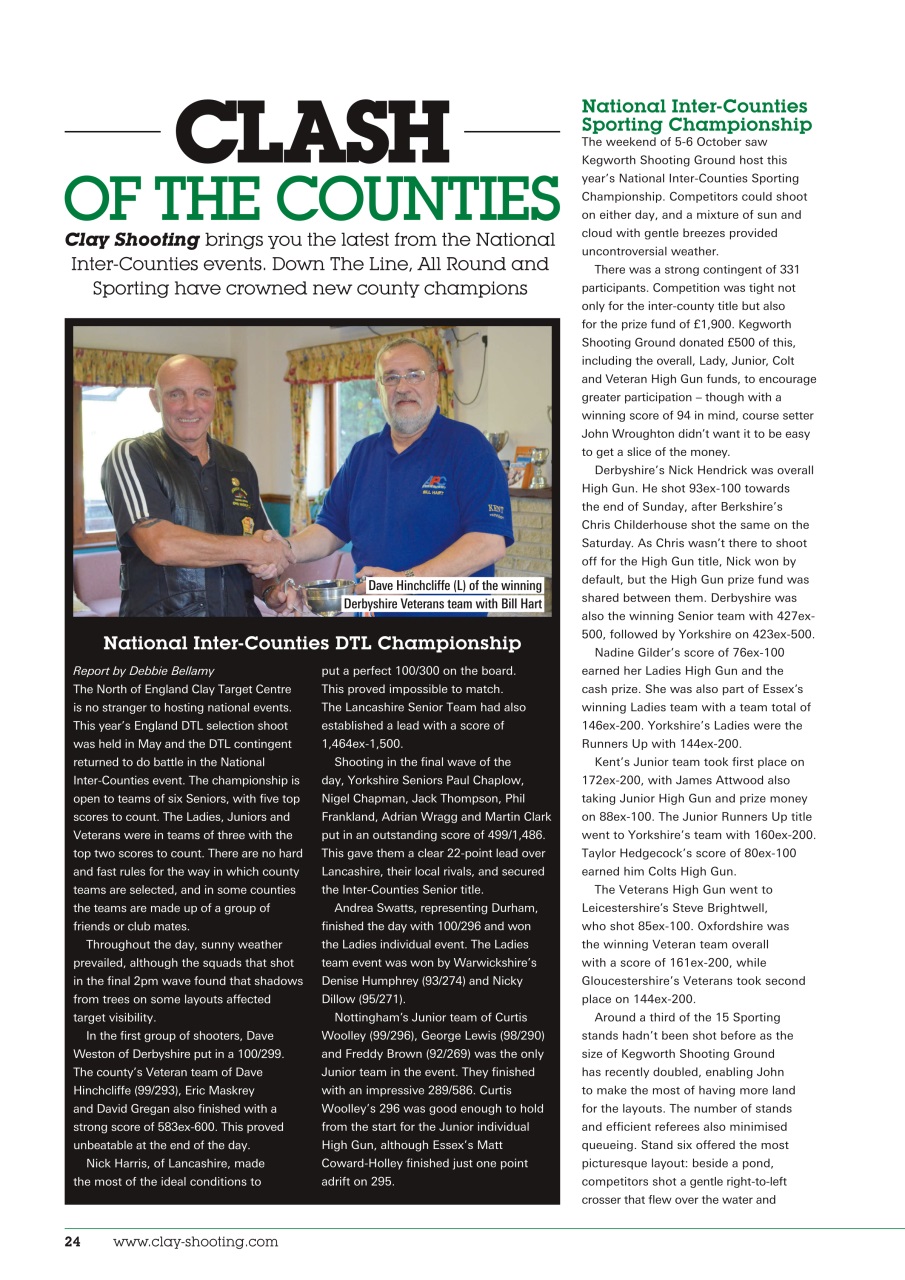 Clay Shooting Preview Pages