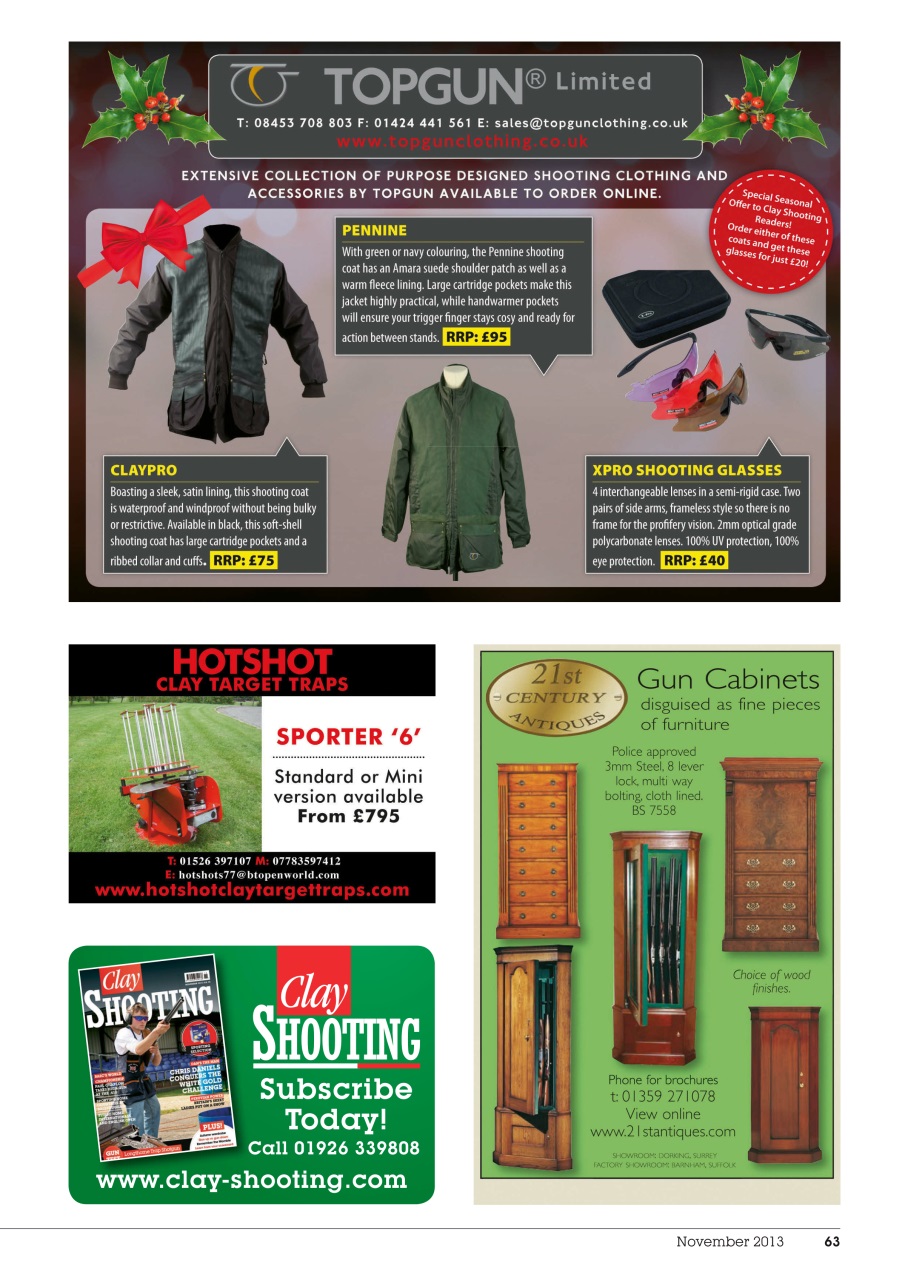 Clay Shooting Preview Pages