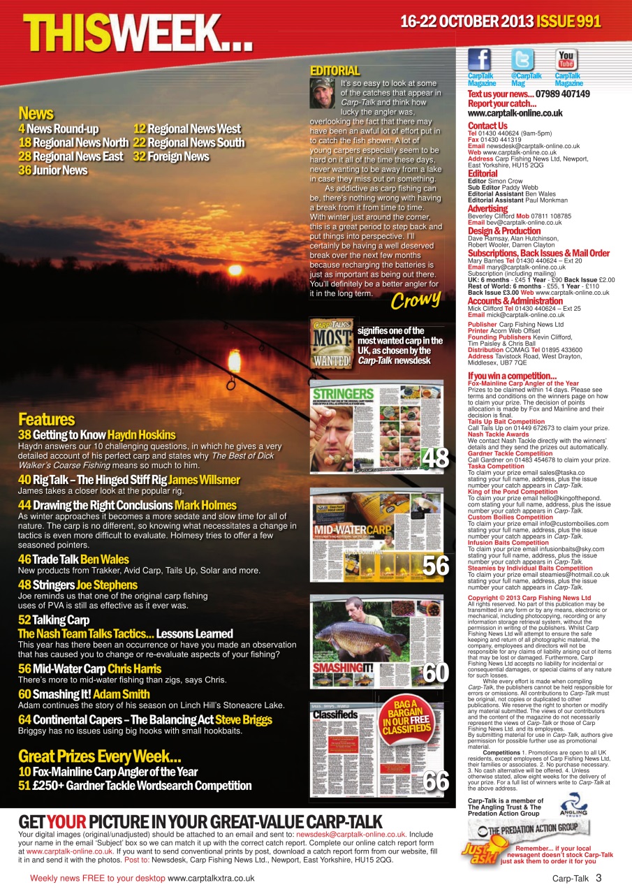 Carp-Talk Preview Pages