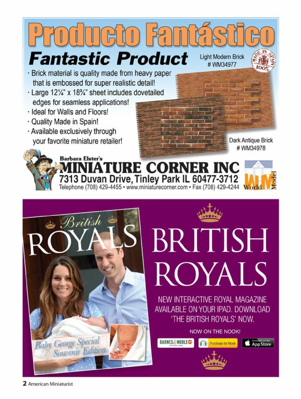 American Miniaturist Preview Pages