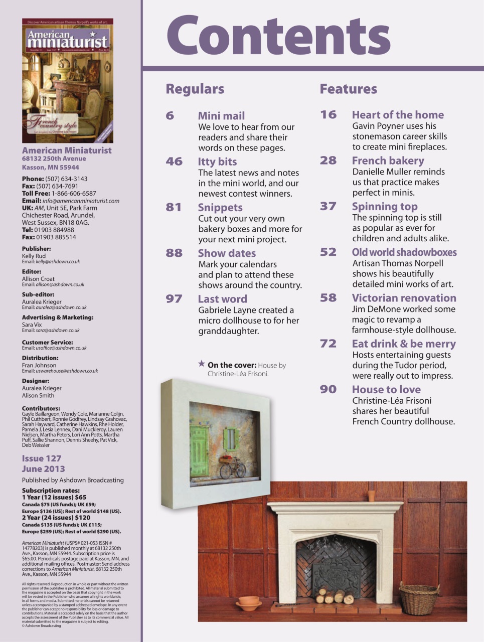 American Miniaturist Preview Pages