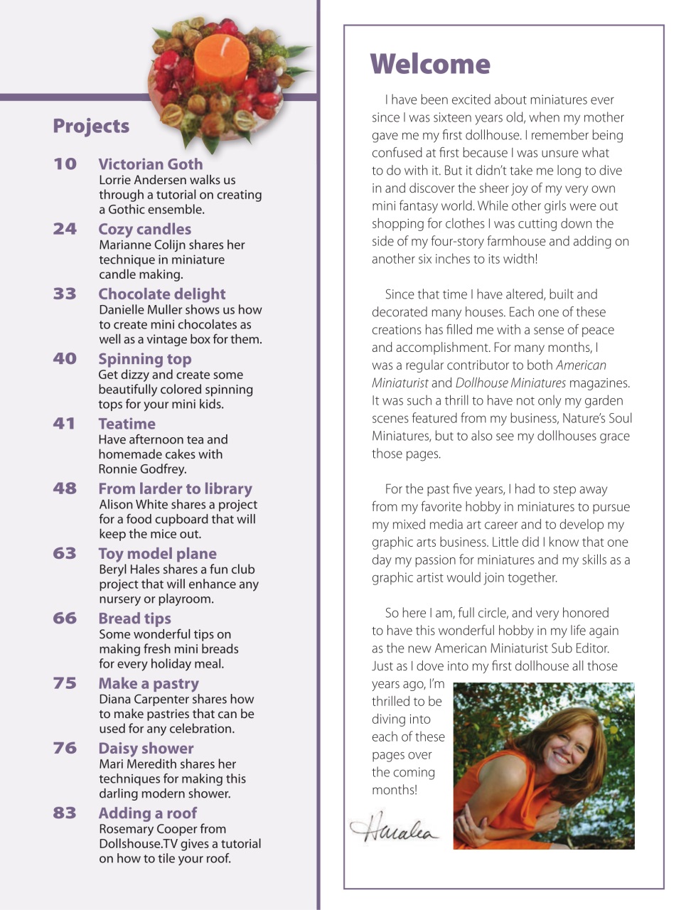 American Miniaturist Preview Pages