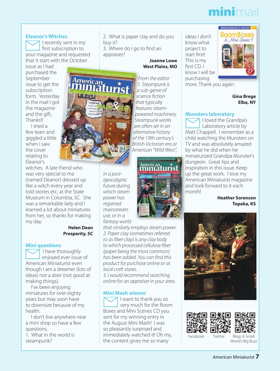 American Miniaturist Preview Pages