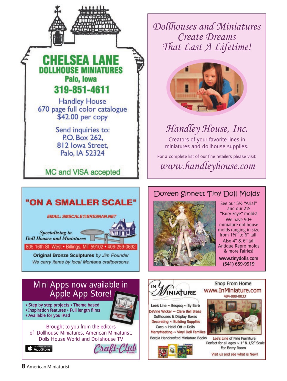 American Miniaturist Preview Pages
