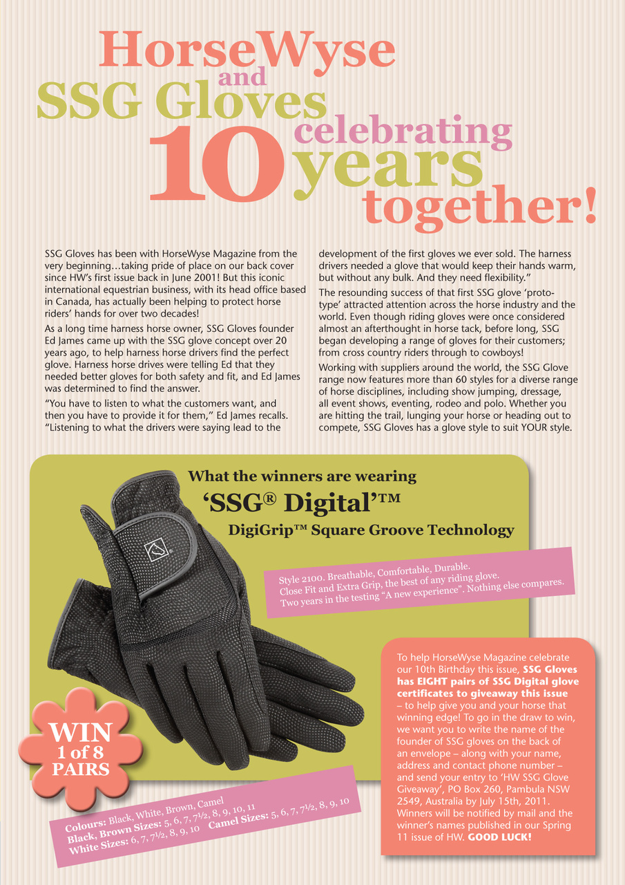 HorseWyse Magazine Preview Pages